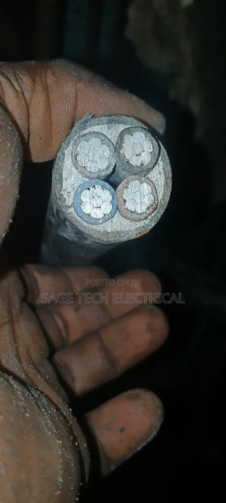 50mm 4core Aluminum Armoured Cable PVC PVC