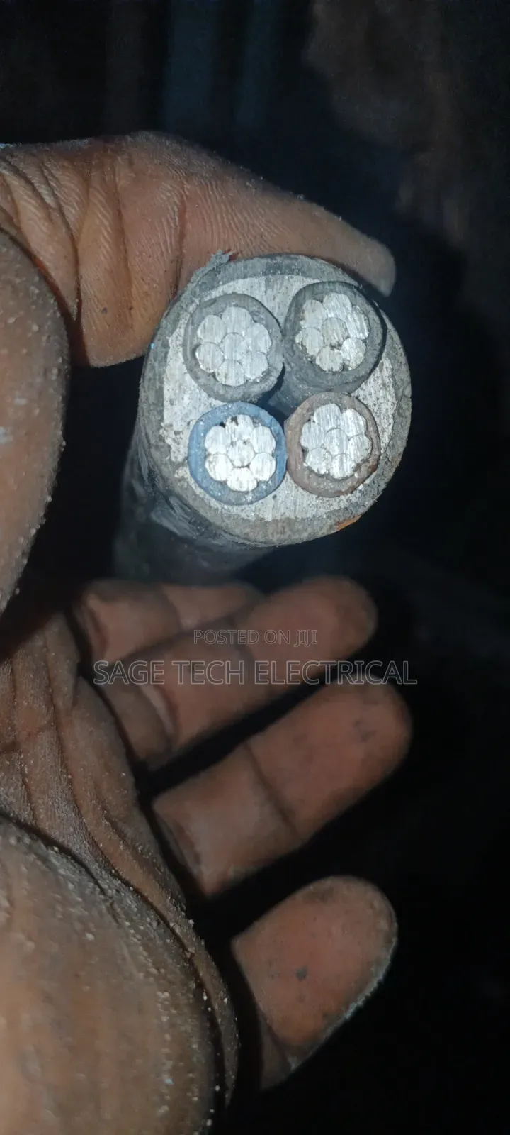 50mm 4core Aluminum Armoured Cable PVC PVC