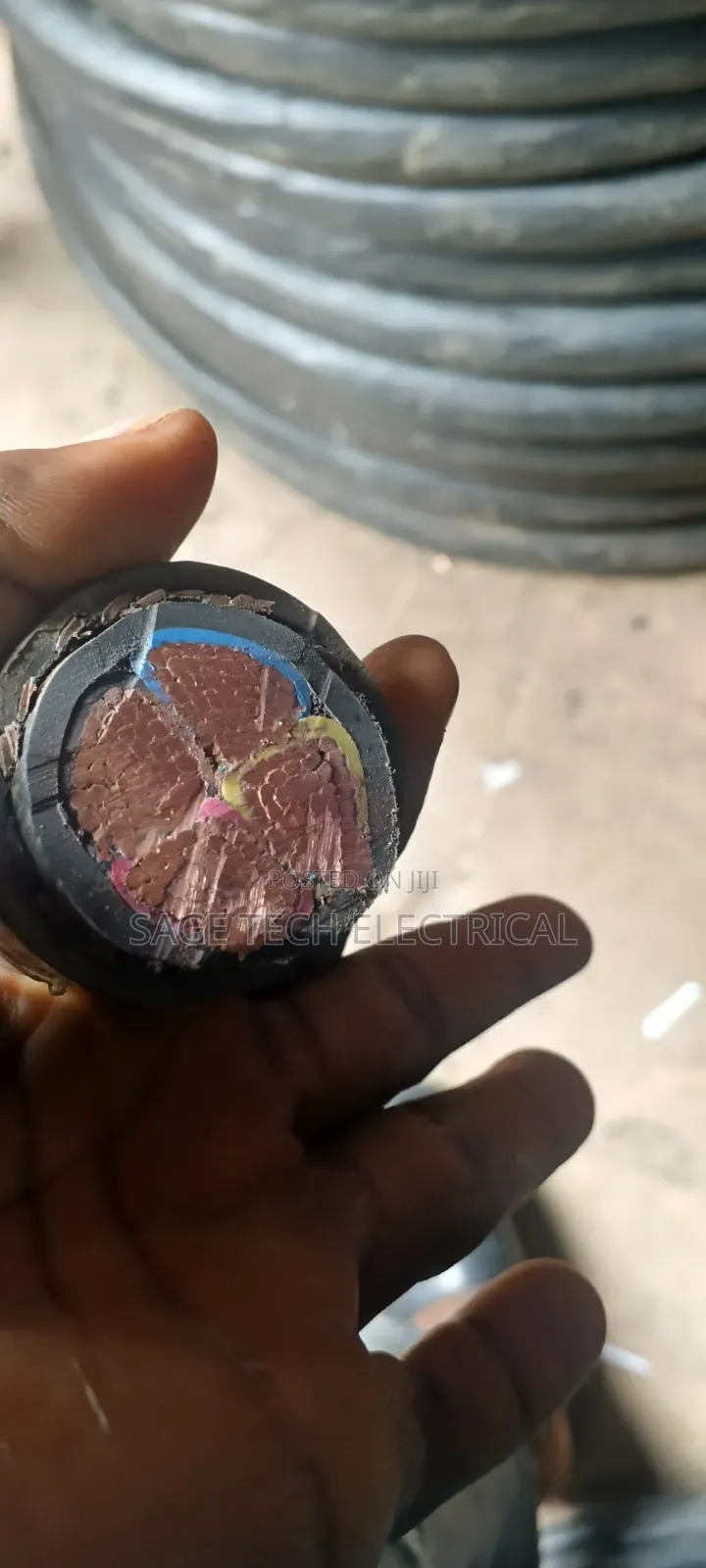 120mm 4core Kablmetal Armoured Cable