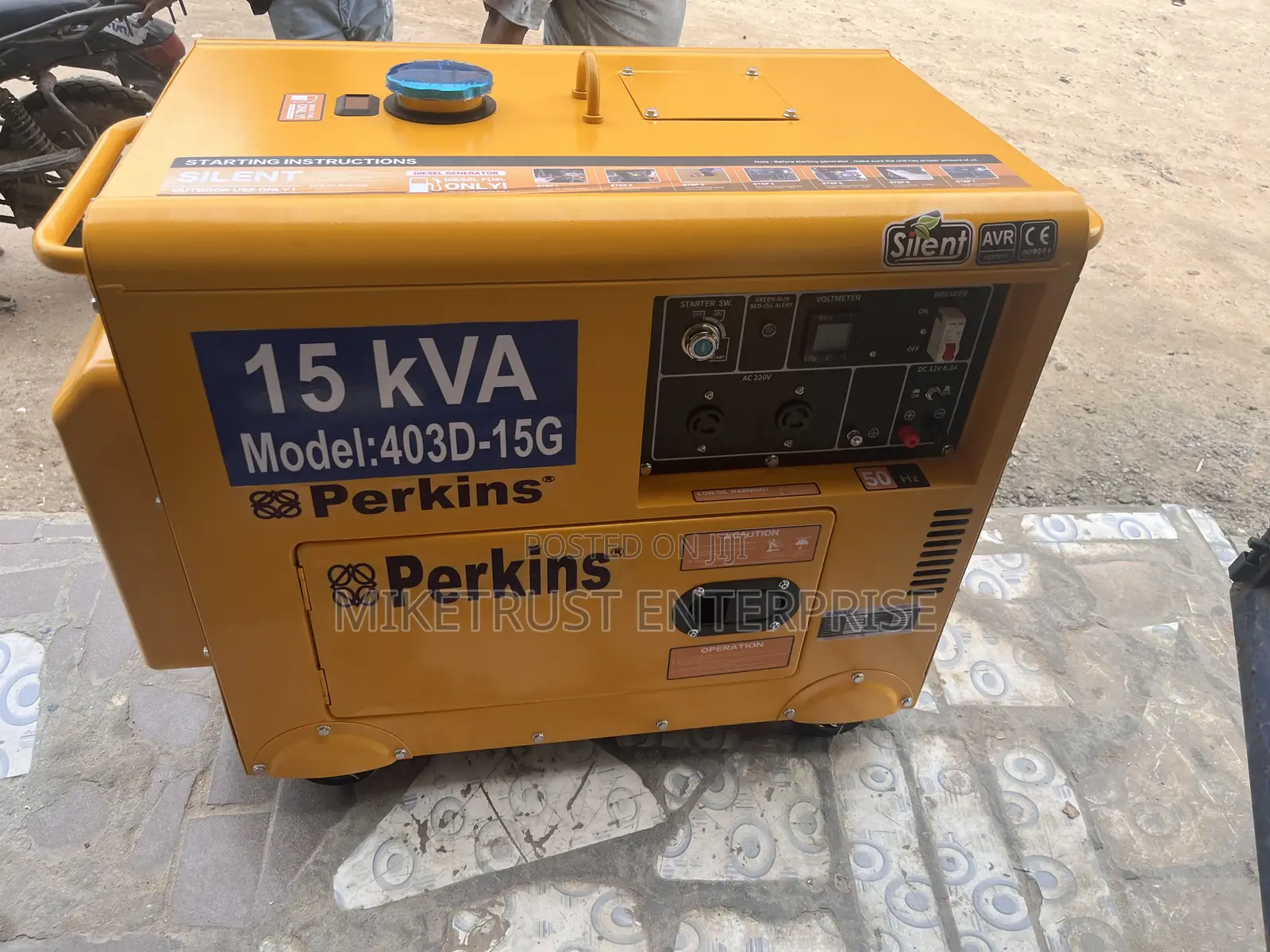 Perkins 15kva Diesel Generator.