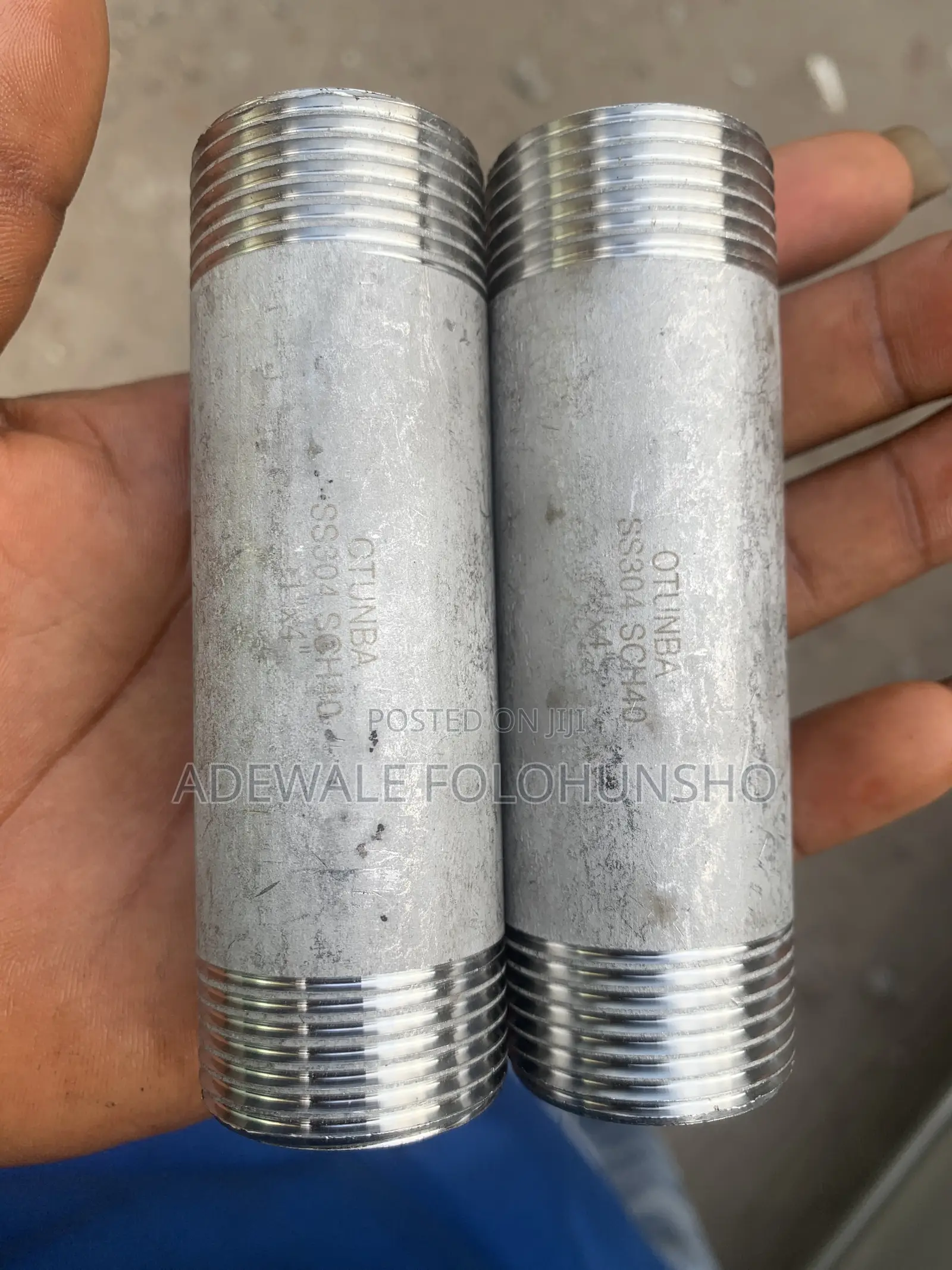 1” Stainless Steel Barrel Nipple 304