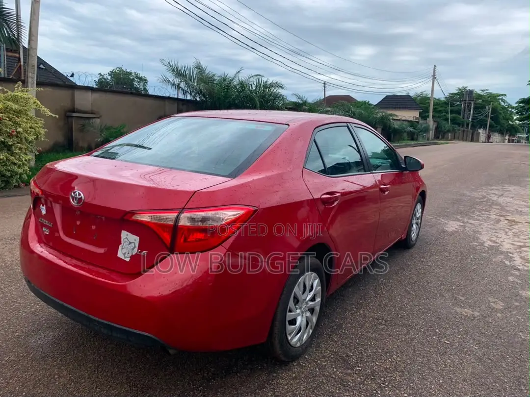 Toyota Corolla LE 4dr Sedan (1.8L 4cyl CVT) 2017 Red