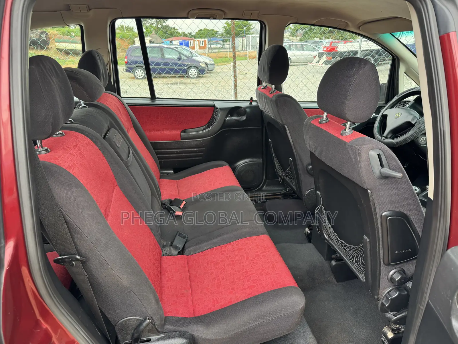 Opel Zafira 2005 Burgundy