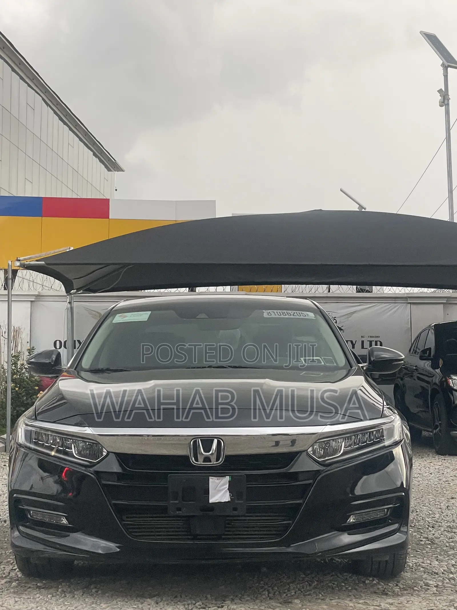 Honda Accord Touring 2.0T 2018 Black