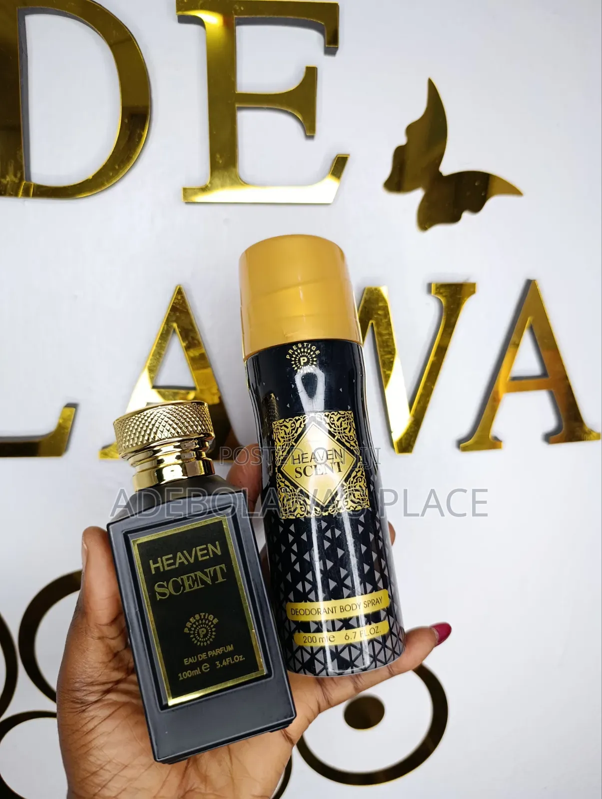 Heaven Scent Perfume and Spray Combo