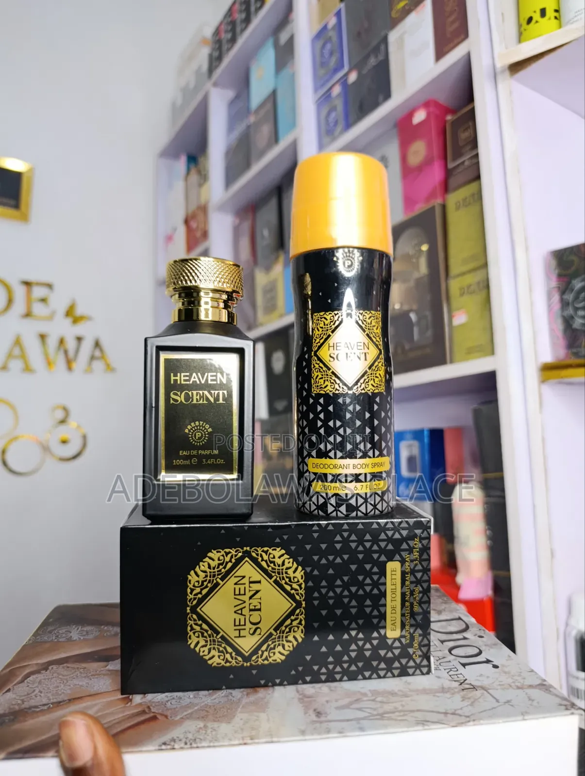 Heaven Scent Perfume and Spray Combo