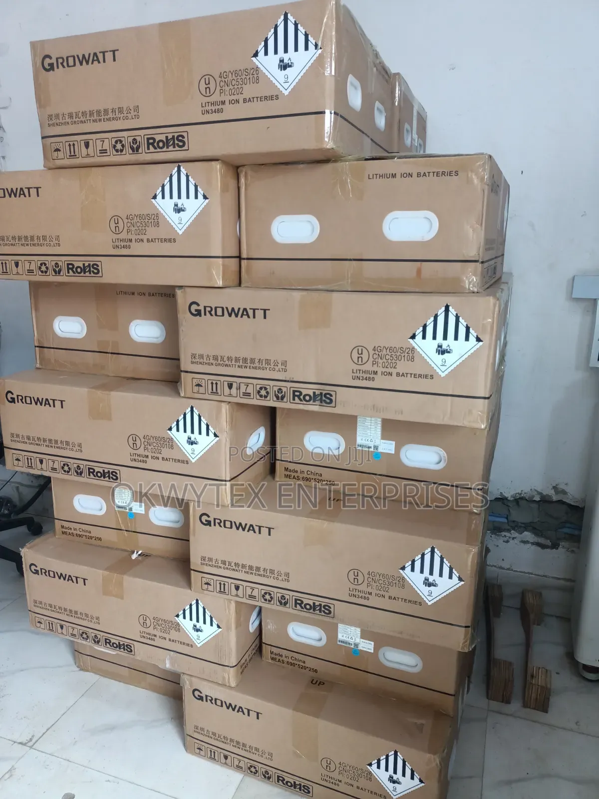 5kwh 48v Growatt Lithium Ion Battery