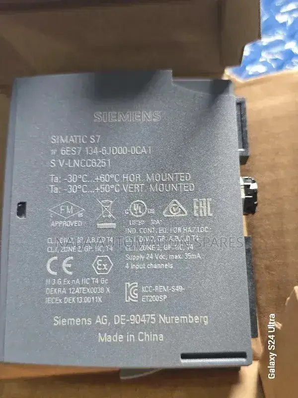 6es7134-6jd00-Oca1 | Siemens Simatic Et 200sp Analog Input Ai 4xrtd/Tc