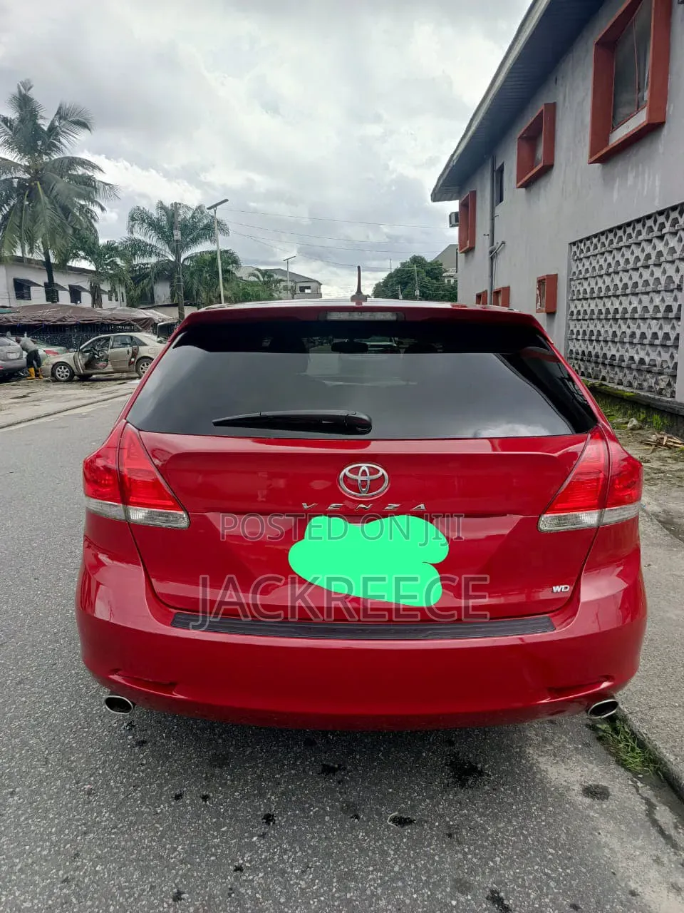 Toyota Venza 2011 Red