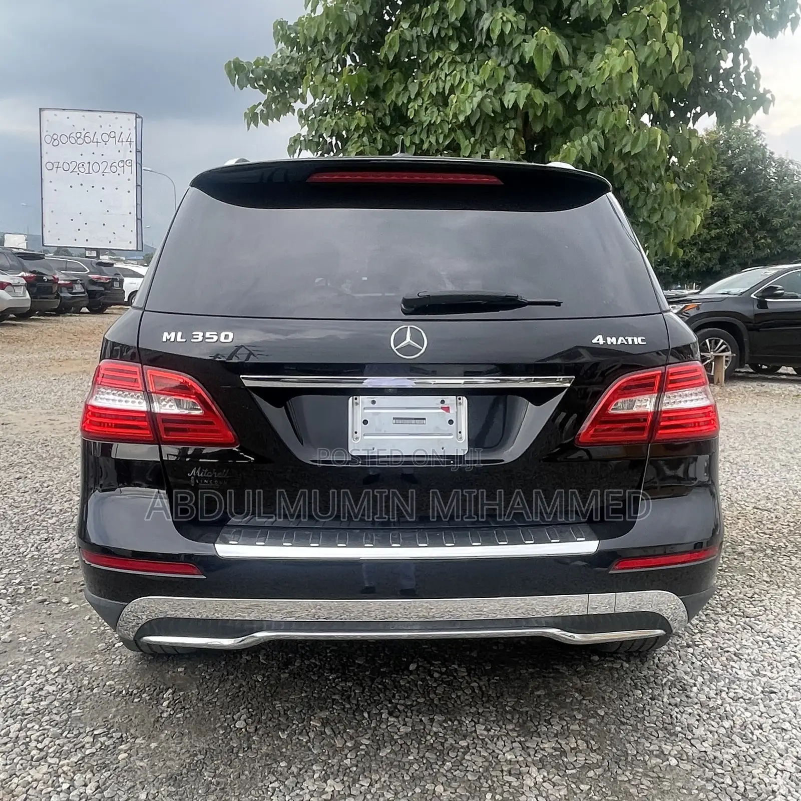 Mercedes-Benz M Class ML 350 4Matic 2012 Black