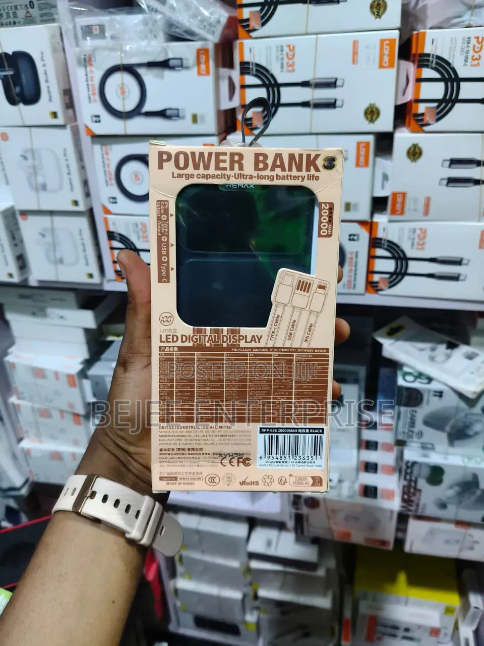 Remax RPP-686 20,000mAh Power Bank