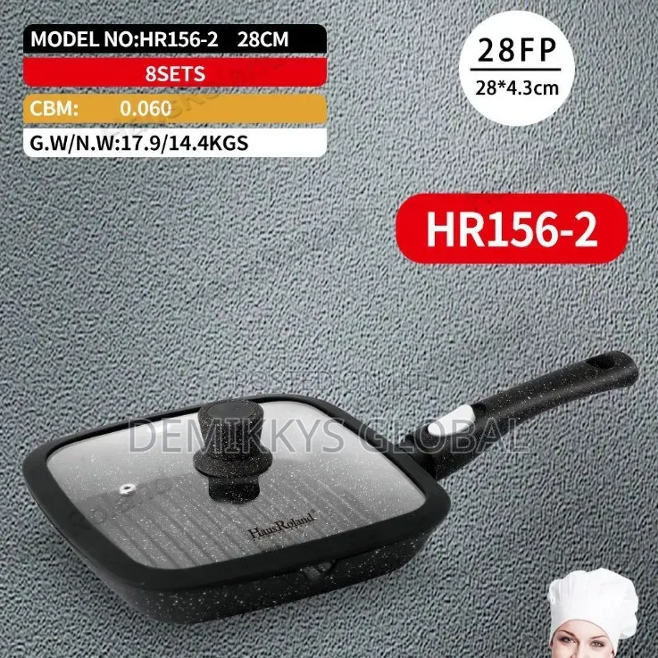 Nonstick Frying Pan With Lid Cover