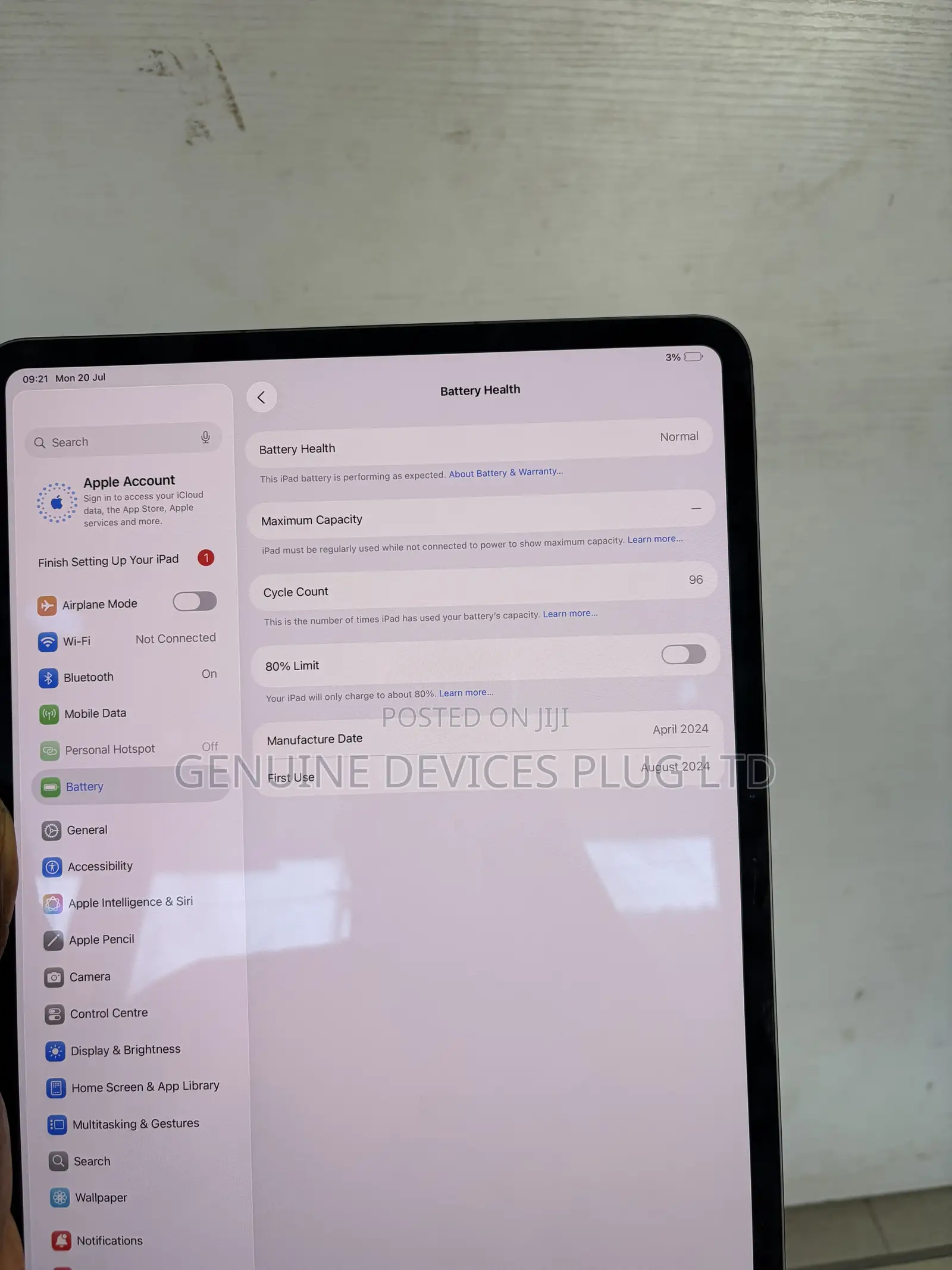 Apple iPad Pro 13 (2024) 256 GB Black