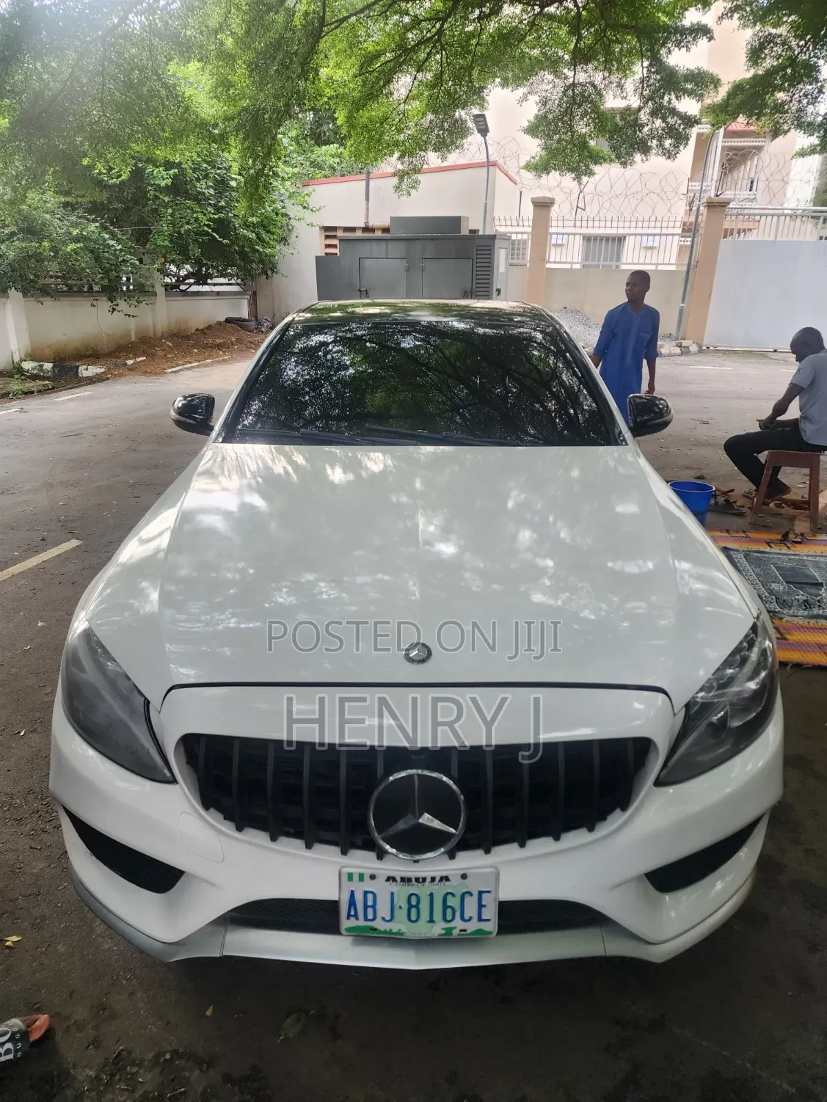 Mercedes-Benz C450 2016 White
