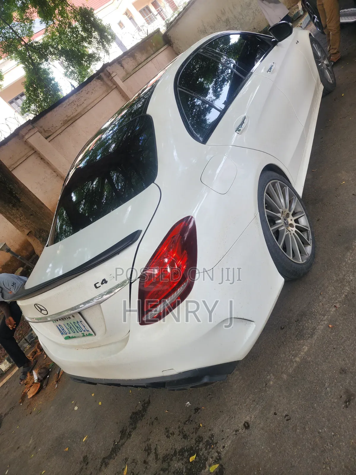 Mercedes-Benz C450 2016 White