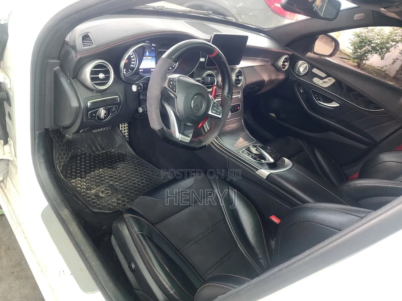 Mercedes-Benz C450 2016 White