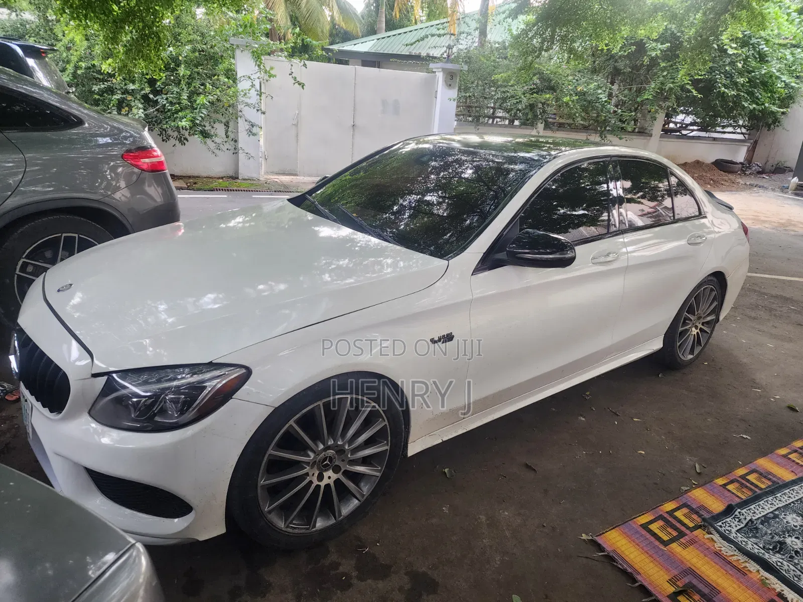Mercedes-Benz C450 2016 White