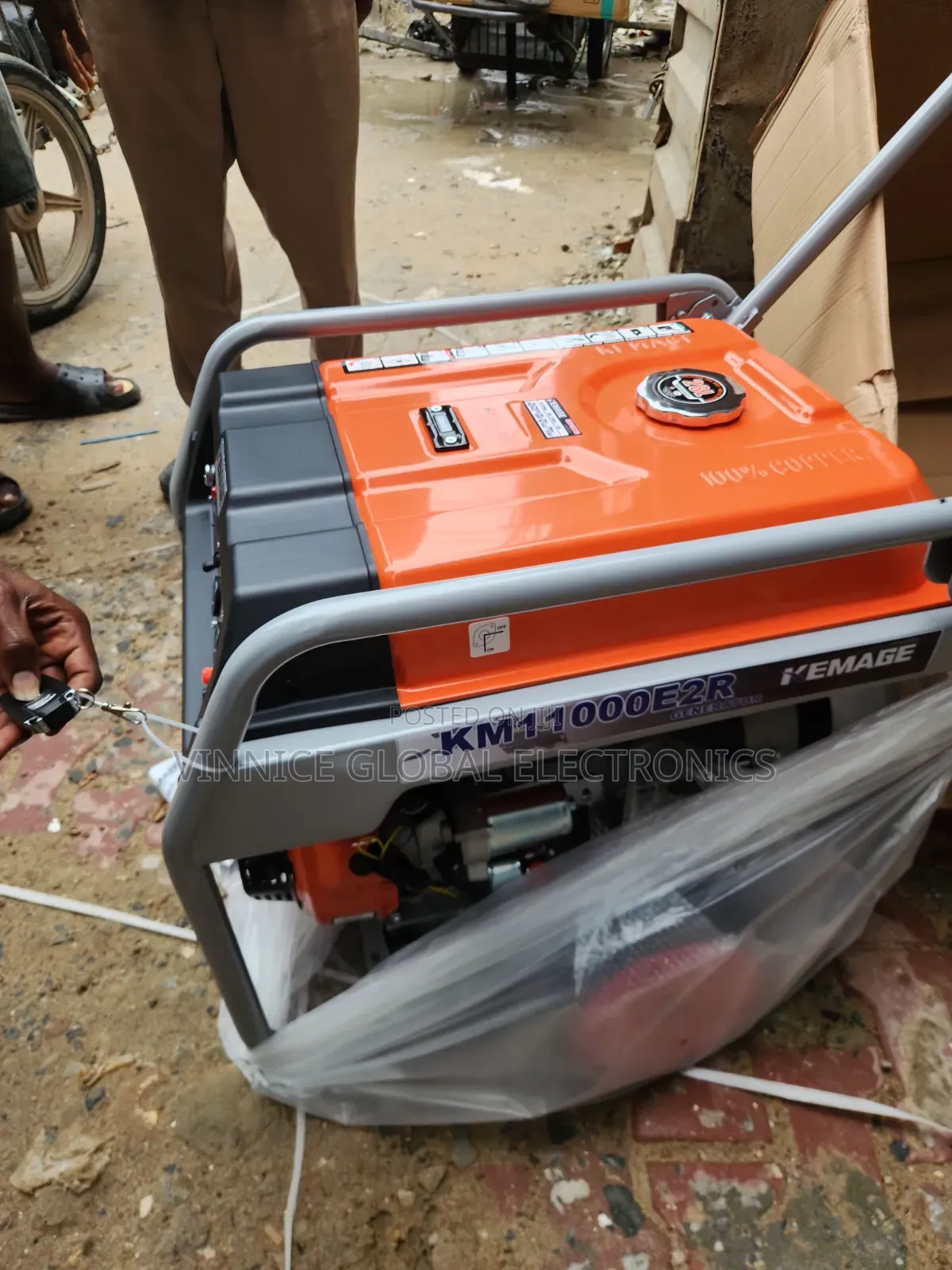 10.5kva Kemage Petrol Generator With Remote Control and Key Start