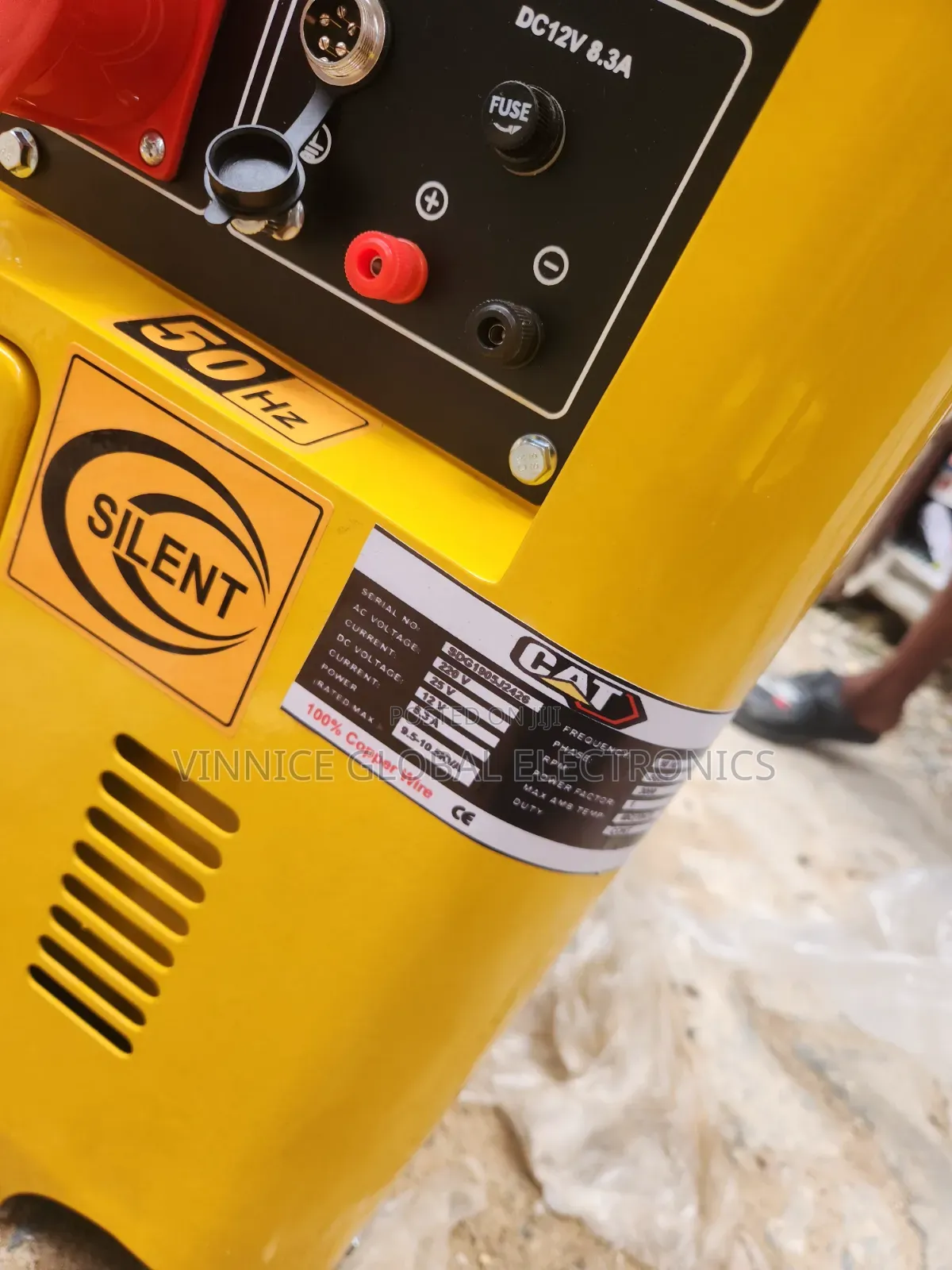 10kva Three Phase Generator CAT With 2 Years Warranty 100% Copper Coil