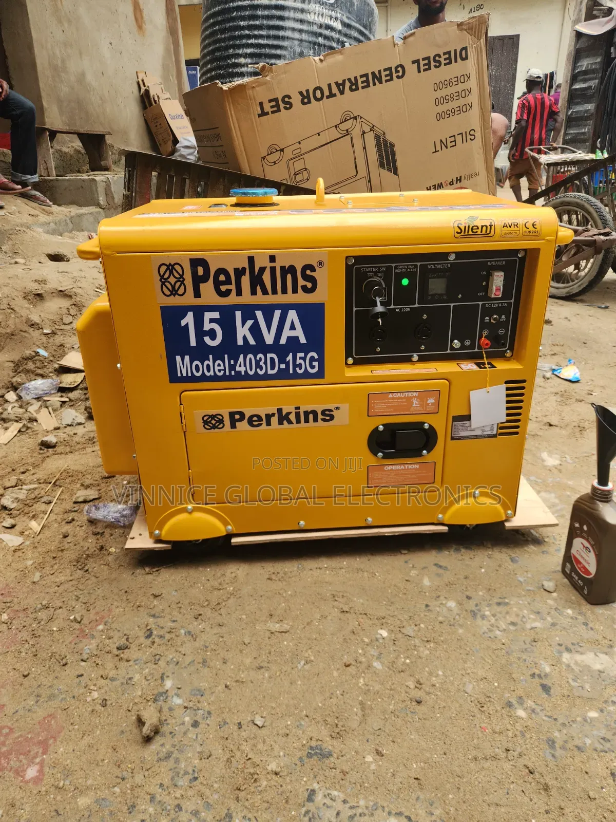15kva Single Phase Firman Diesel Soundproof Generator With Warranty