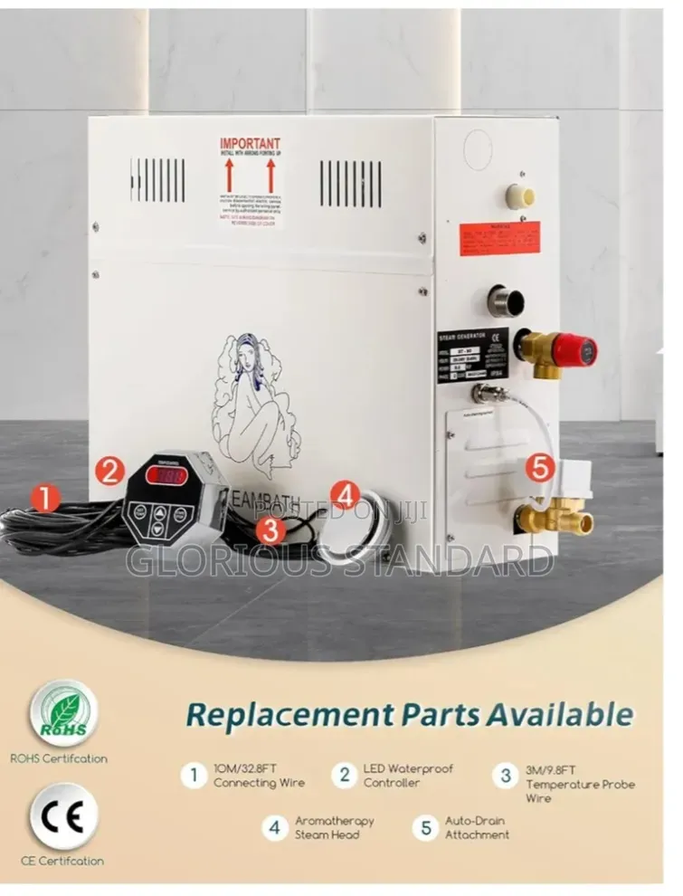 18kva(kw) Spa Steam Generator Italian Made