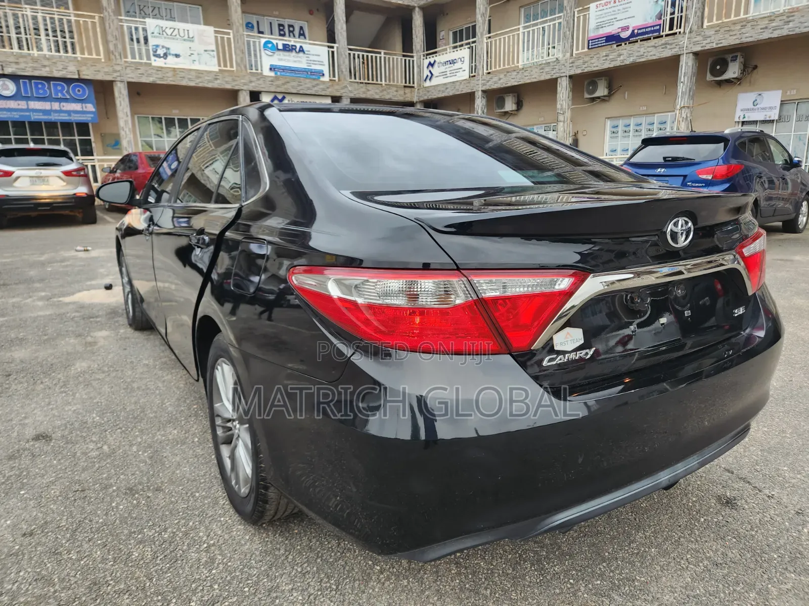 Toyota Camry SE 4dr Sedan (2.5L 4cyl 6A) 2017 Black