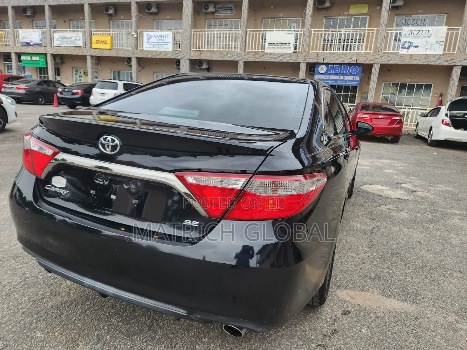 Toyota Camry SE 4dr Sedan (2.5L 4cyl 6A) 2017 Black