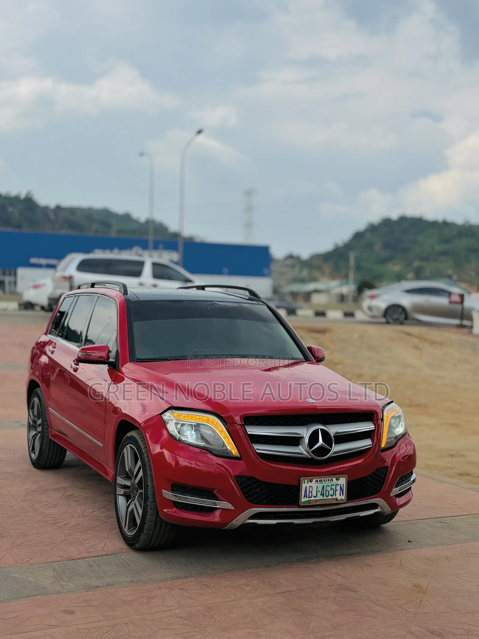 Mercedes-Benz GLK-Class 350 4MATIC 2013 Red