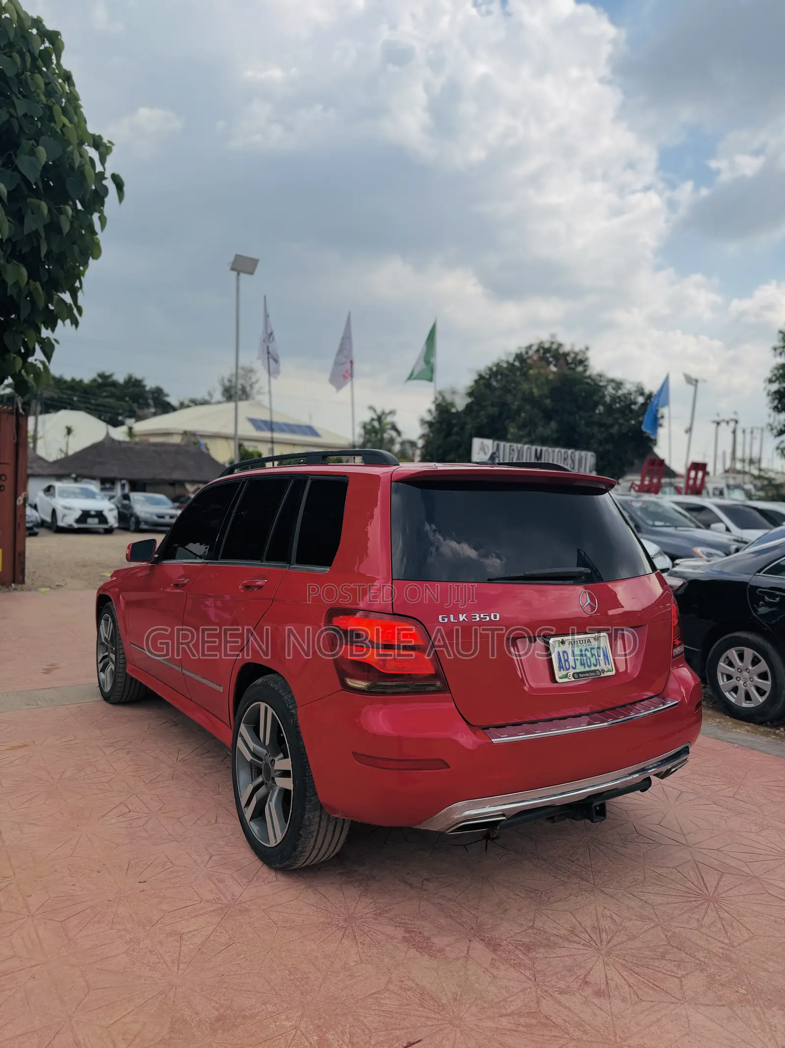 Mercedes-Benz GLK-Class 350 4MATIC 2013 Red