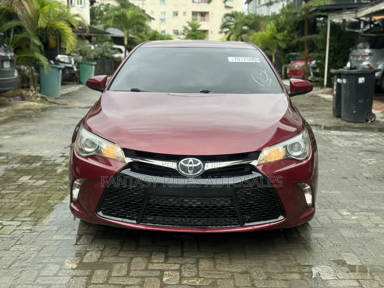 Toyota Camry SE 4dr Sedan (2.5L 4cyl 6A) 2016 Burgundy
