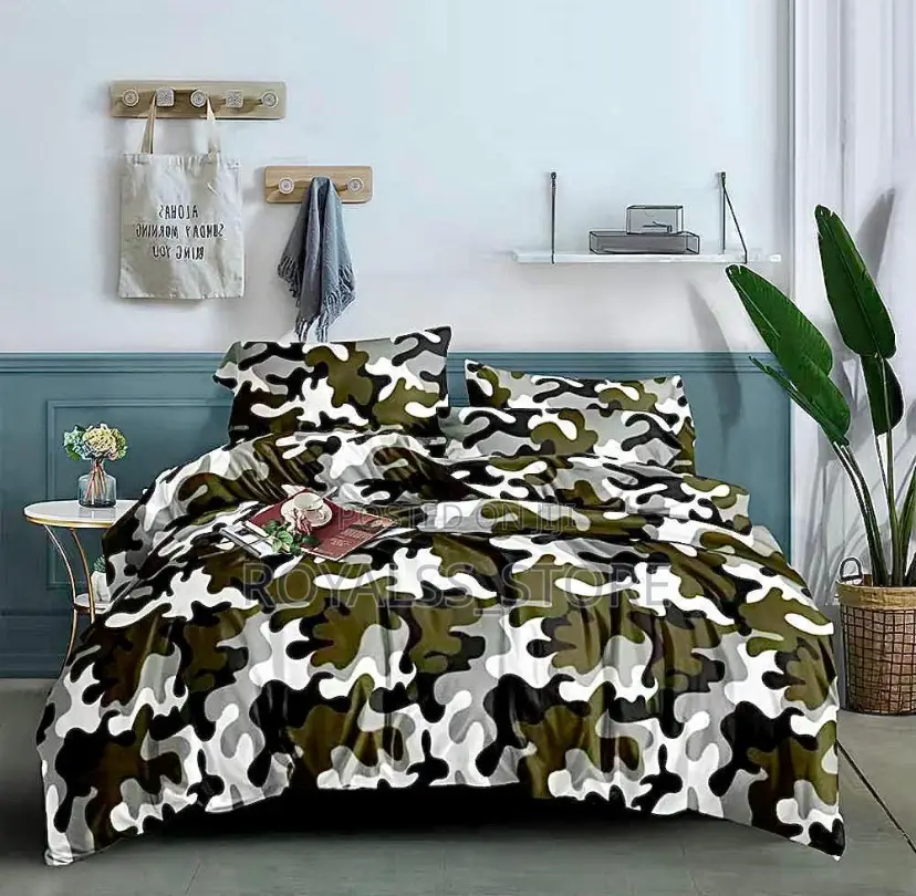 Beautiful Designs Bedsheet and Duvet Set (6x6) (7by7)