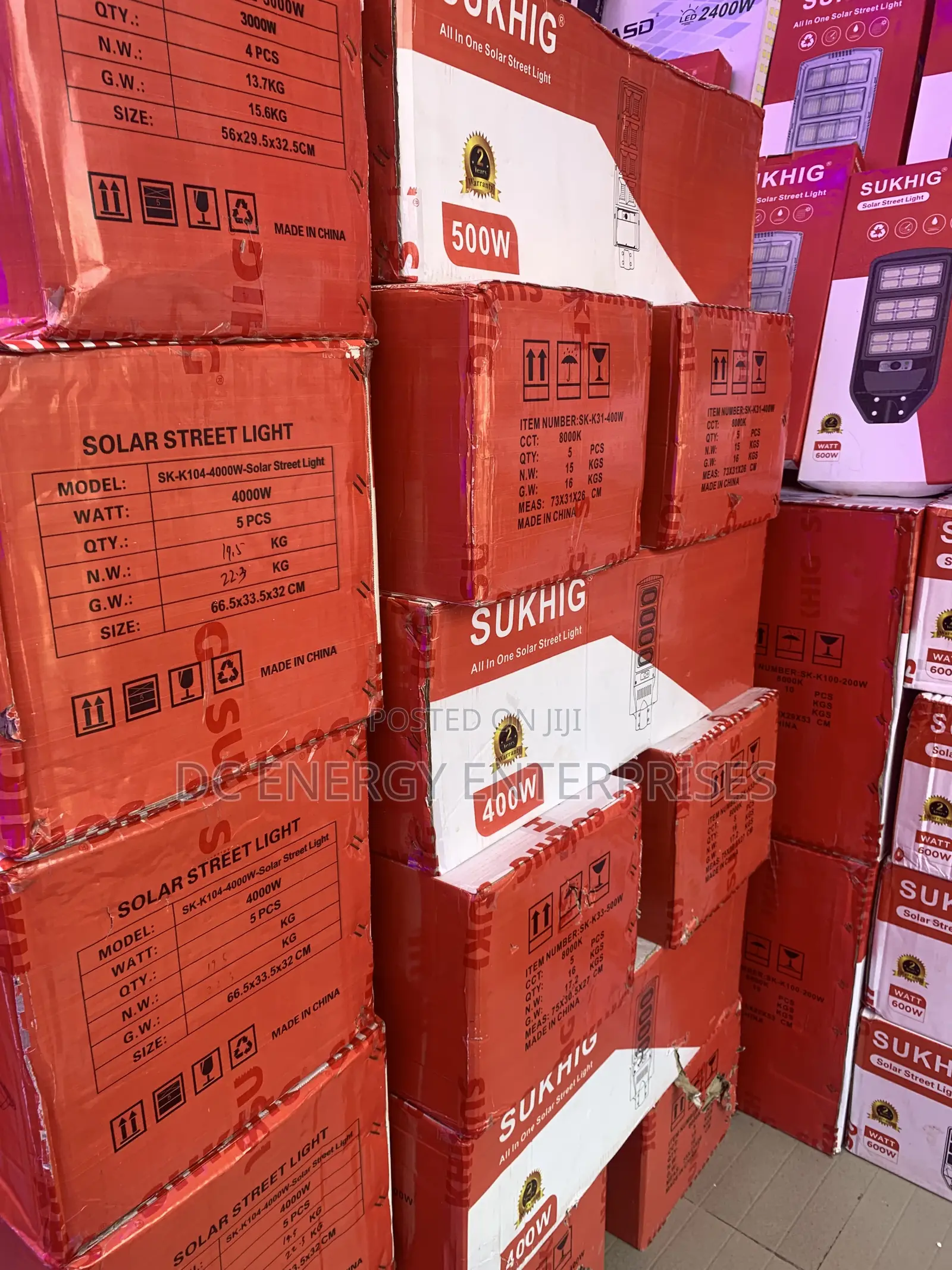 3000w Sukhig Solar Flood Light