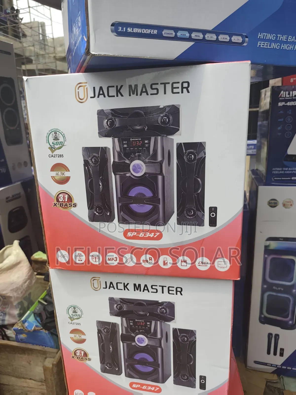 Premium Jack Master SP-6347 Bluetooth Sound System Available