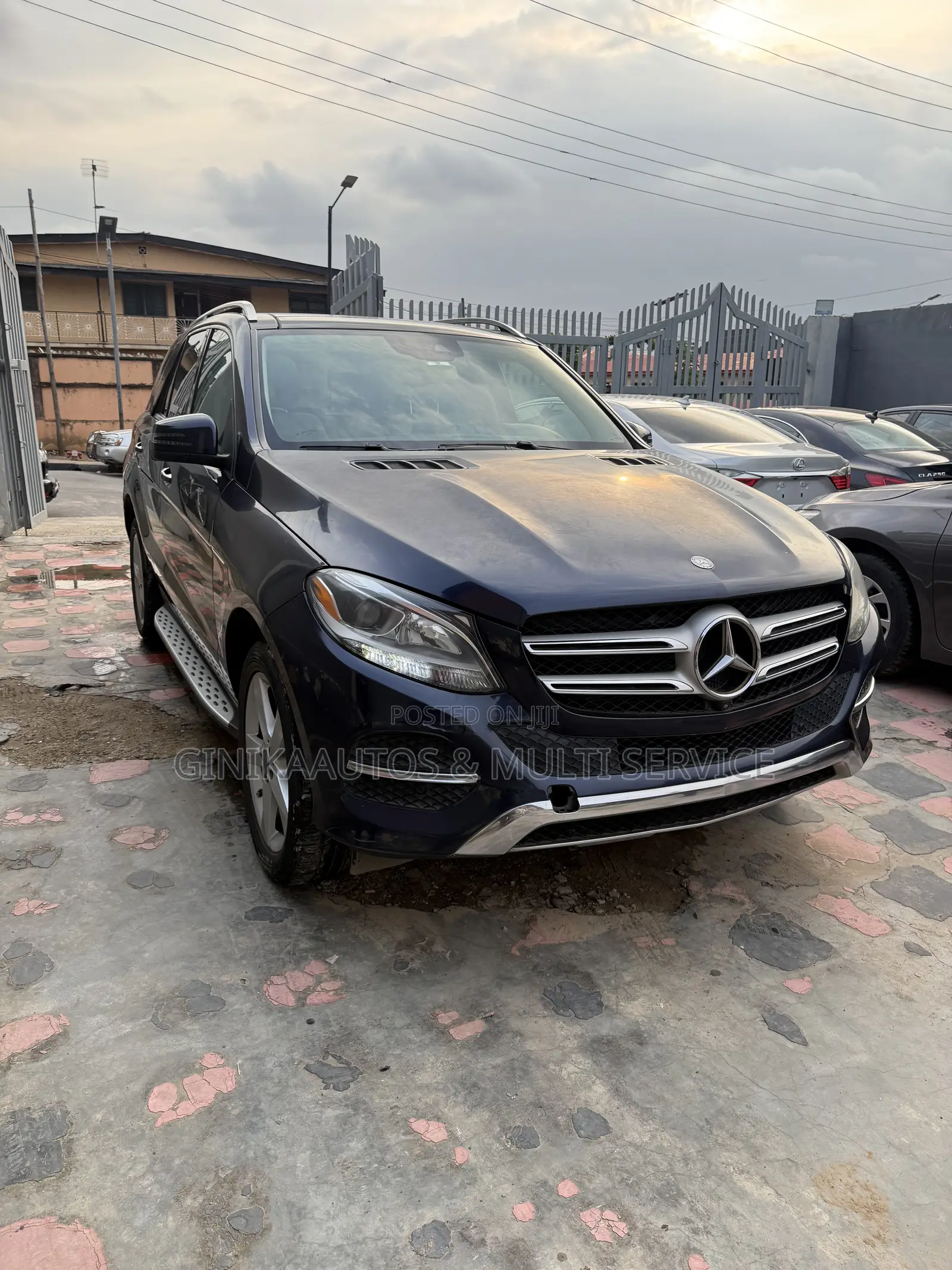 Mercedes-Benz GLE-Class AMG GLE 43 4MATIC 2016 Blue