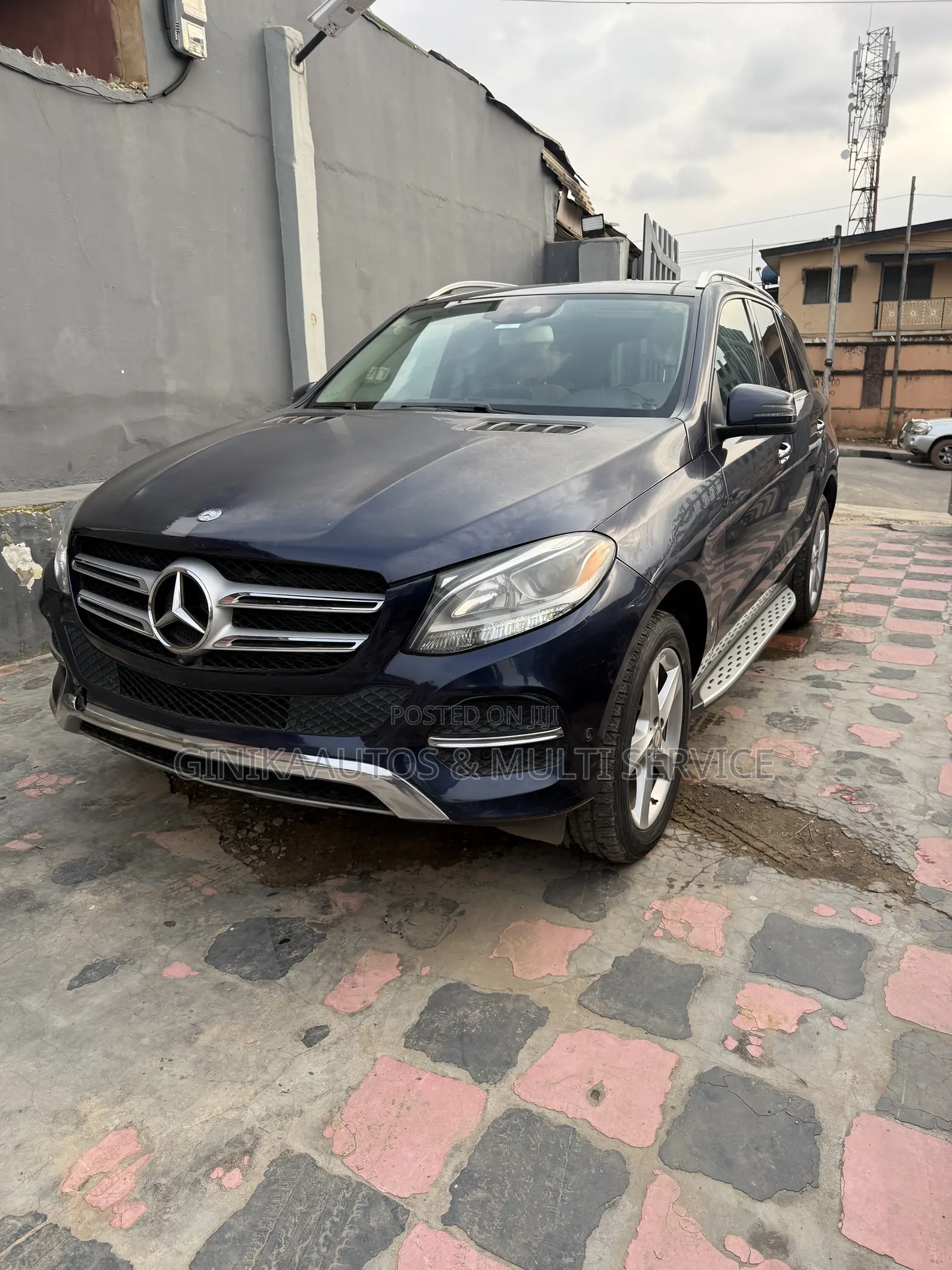 Mercedes-Benz GLE-Class AMG GLE 43 4MATIC 2016 Blue