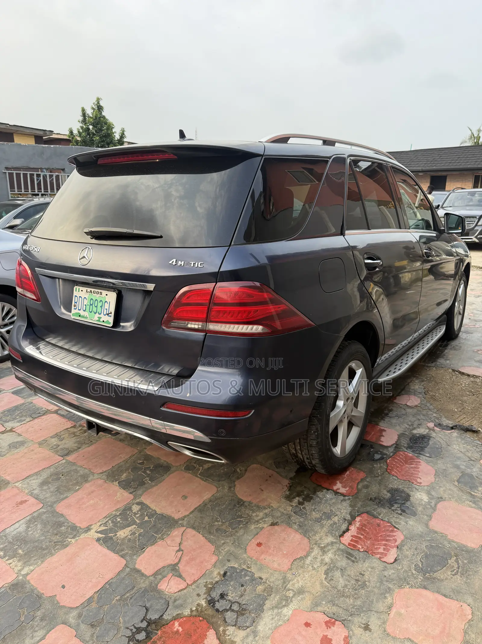 Mercedes-Benz GLE-Class AMG GLE 43 4MATIC 2016 Blue