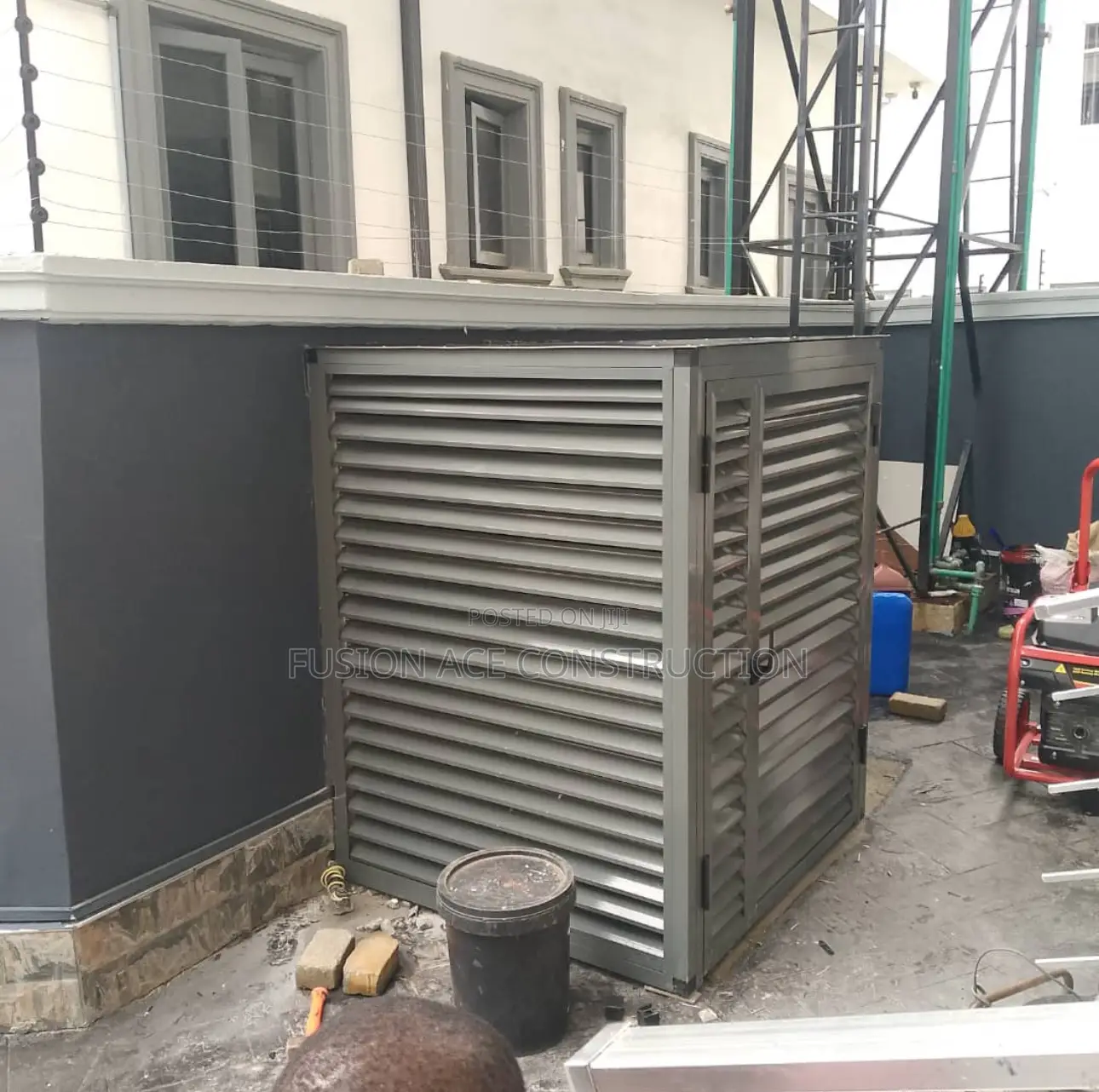 Aluminium Sun Breaker, Louvered Enclosure,Inverter Cover , Meter Cover