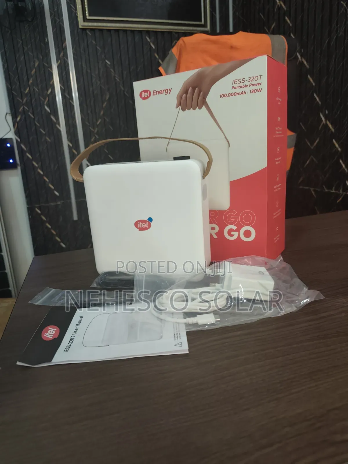 Heavy-Duty Itel 100,000mAh Power Bank for All Devices