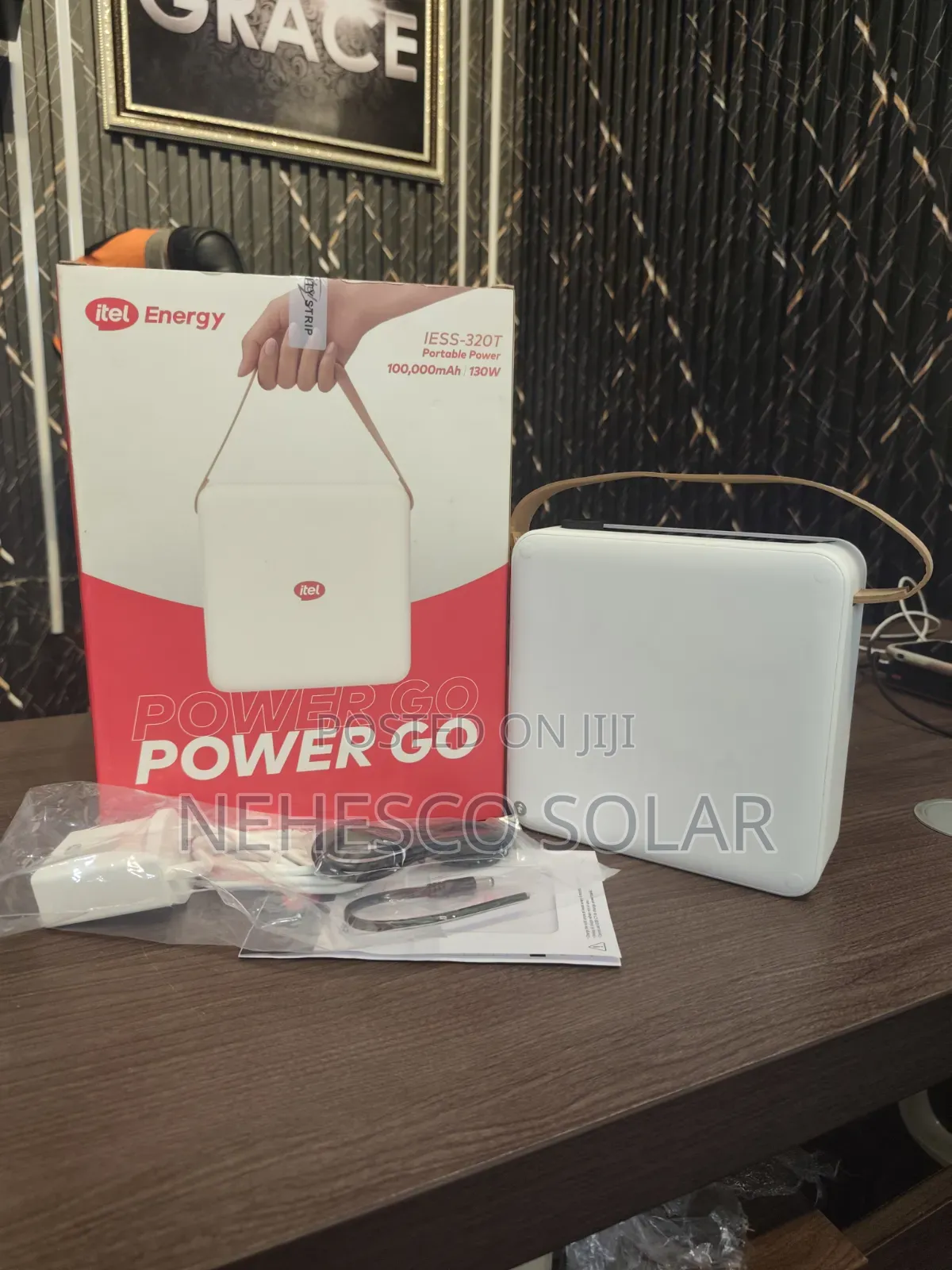 Charge Once, Power More – Original Itel PowerGo 100,000mAh Power Bank