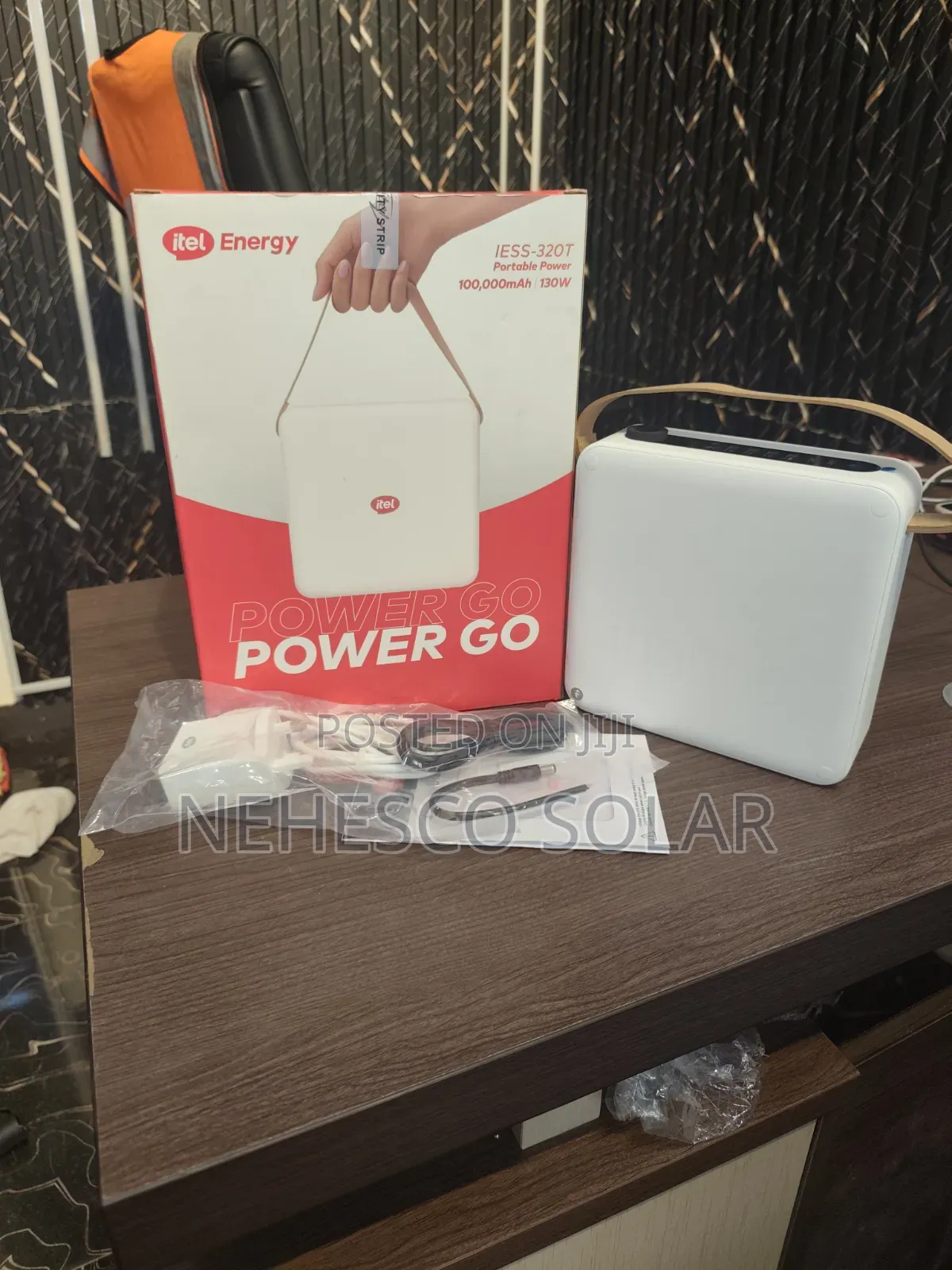 Charge Once, Power More – Original Itel PowerGo 100,000mAh Power Bank