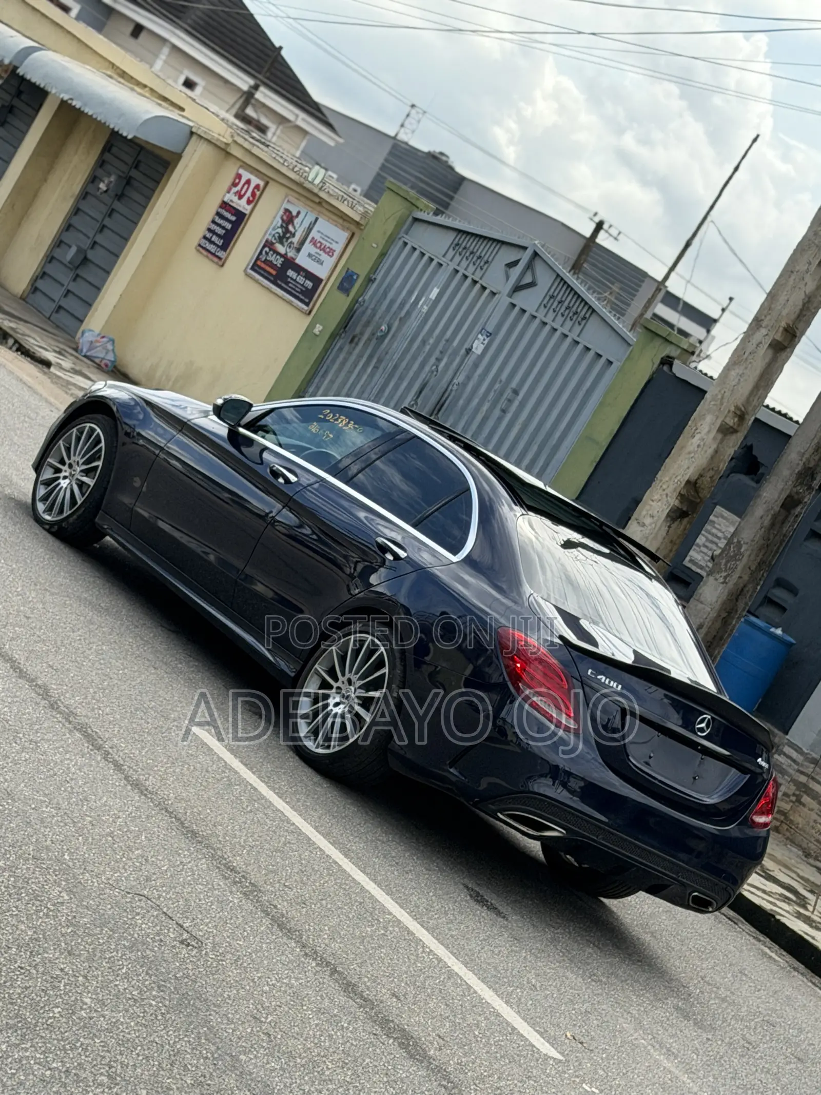 Mercedes-Benz C400 4Matic AWD Sedan (3.0L V6 7A) 2015 Blue