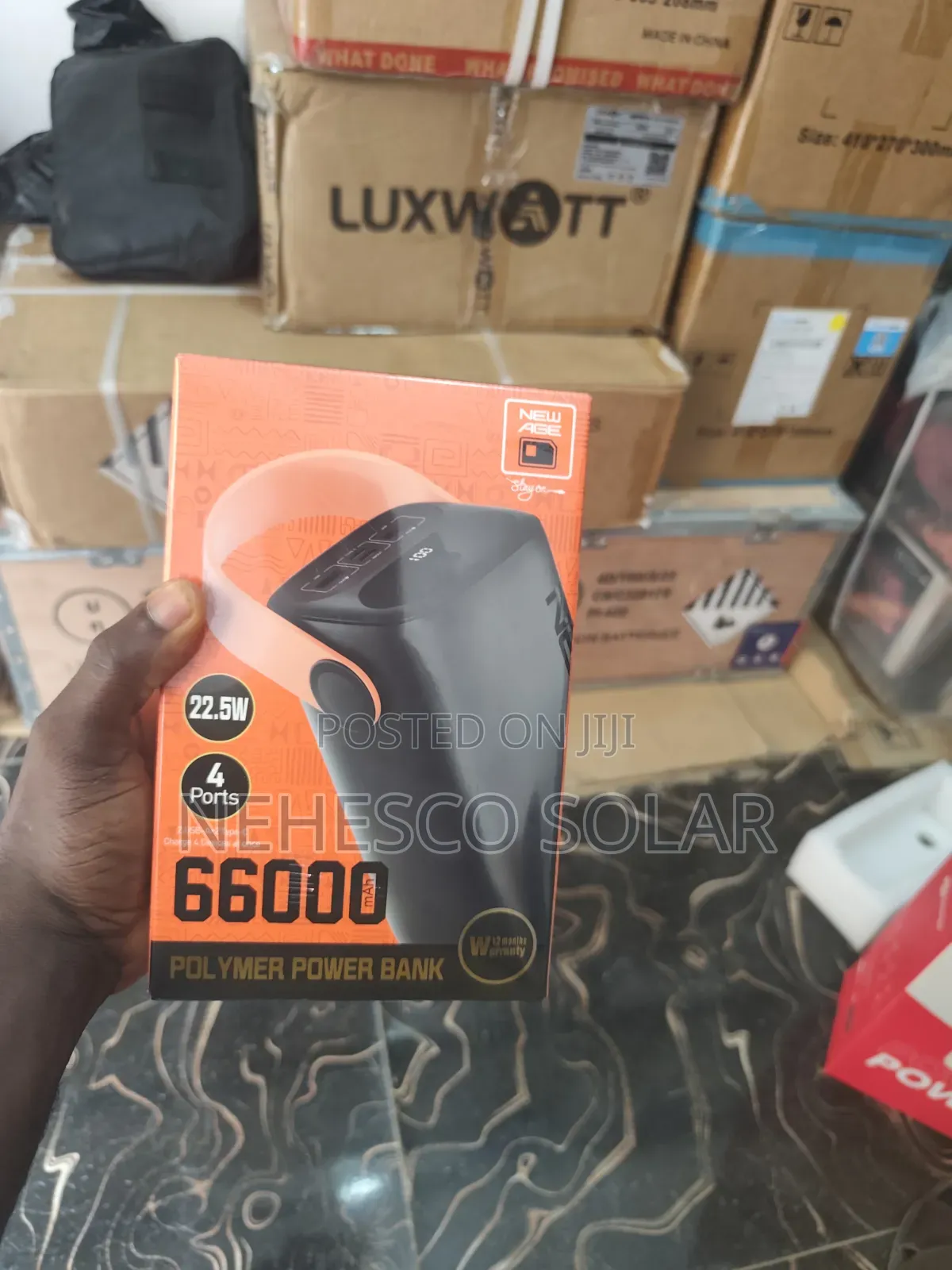 Charge Multiple Devices With New Age 66,000mAh Power Bank