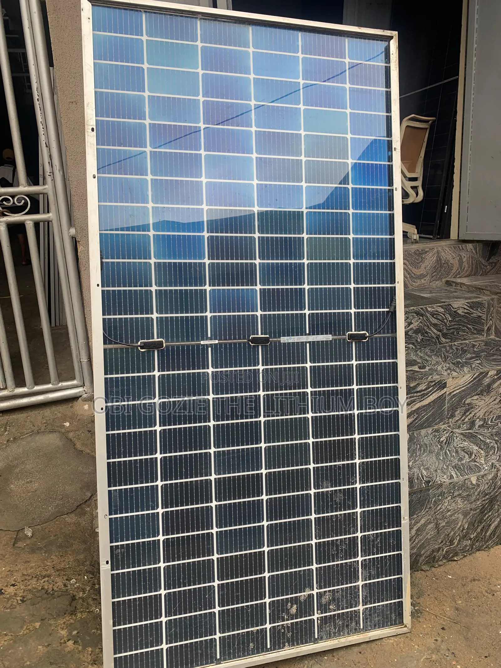650w Jinko Bifical Solar Panels 0nly Importer in Ojo Alaba Mark Lagos