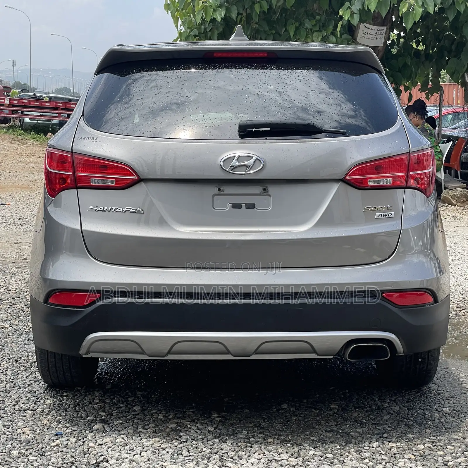 Hyundai Santa Fe SE AWD 2016 Silver