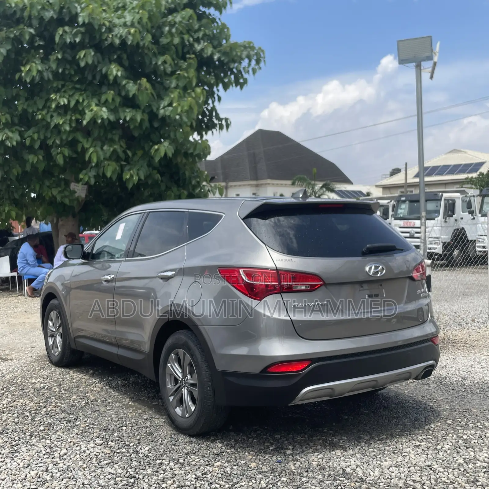 Hyundai Santa Fe SE AWD 2016 Silver