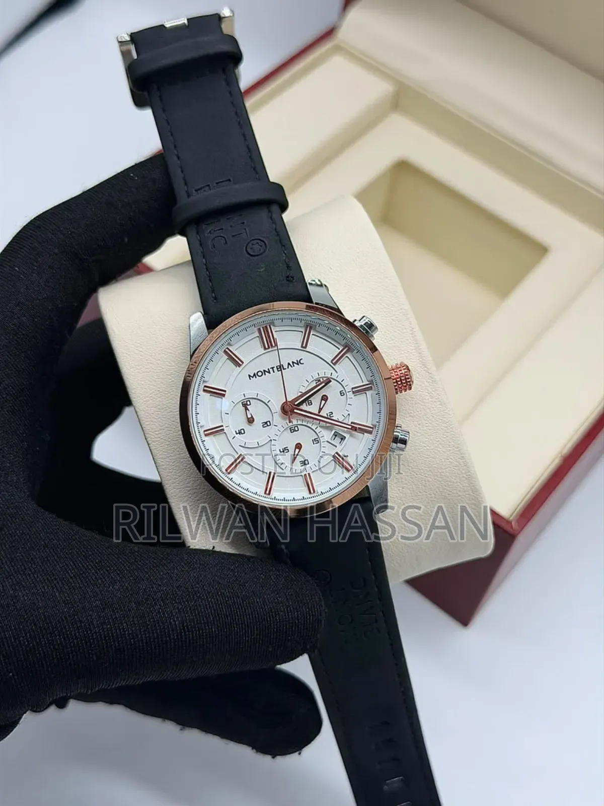 Mont Blanc Active Chronograph Faux Leather