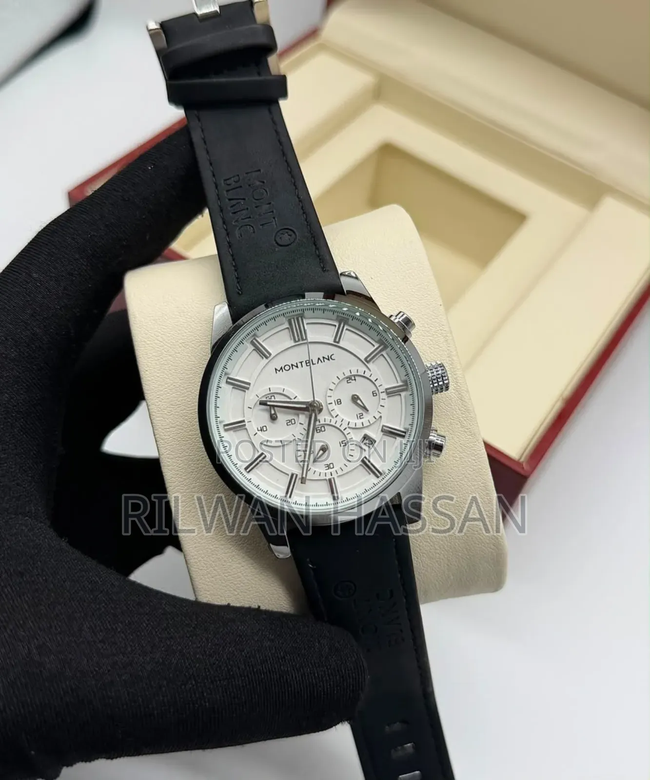Mont Blanc Active Chronograph Faux Leather