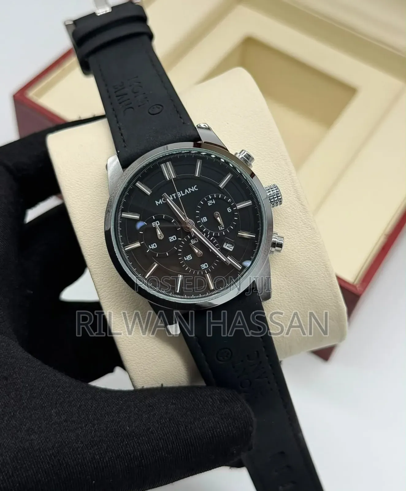 Mont Blanc Active Chronograph Faux Leather