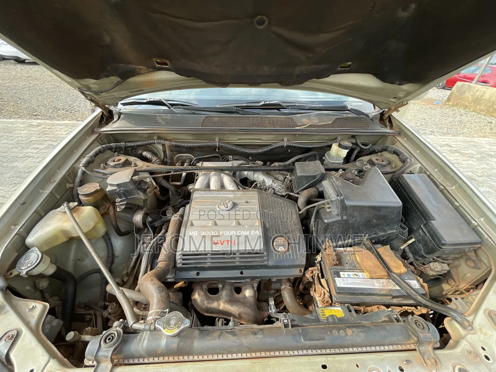 Toyota Highlander 2004 Brown