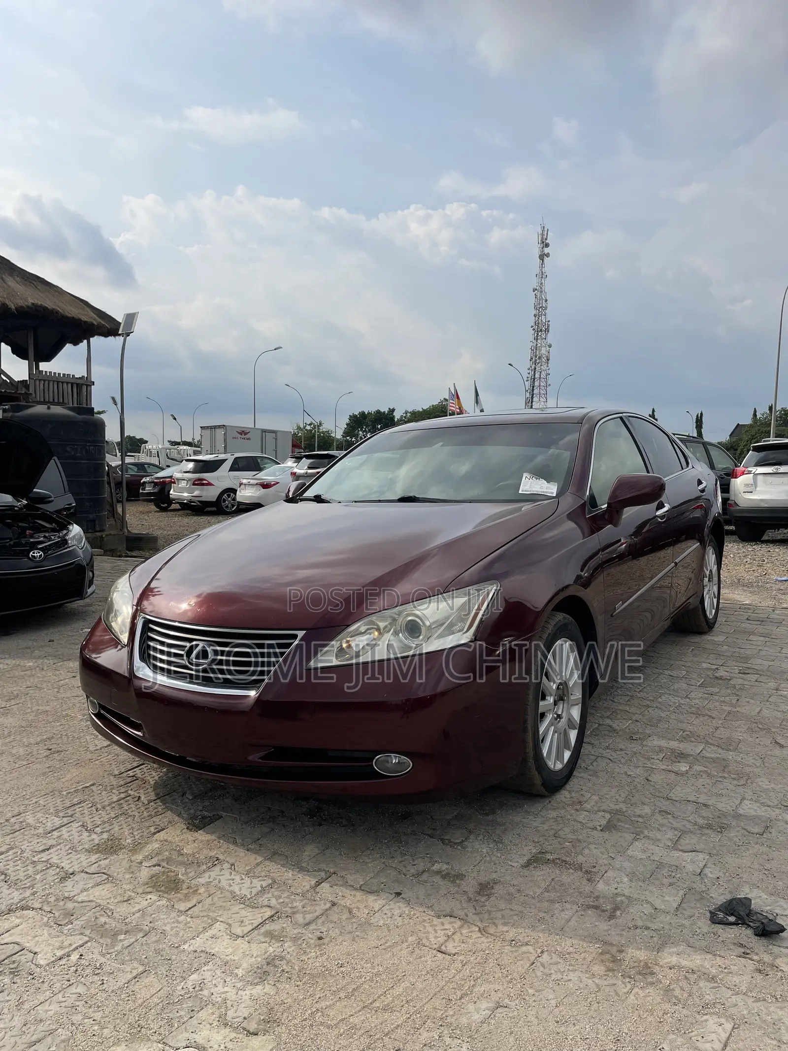 Lexus ES 350 2008 Red